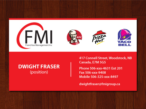 Business Card Design by firebird2011 for this project | Design #527995