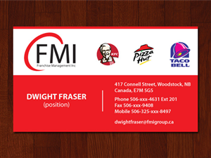 Business Card Design by firebird2011 for this project | Design: #527995