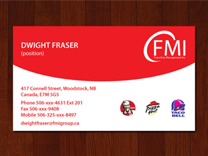 Business Card Design by firebird2011 for this project | Design: #528022