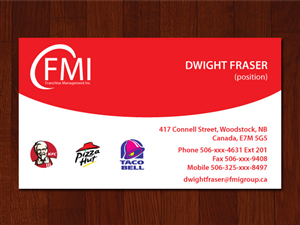 Business Card Design by firebird2011 for this project | Design: #528024