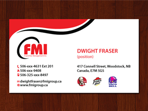 Business Card Design by firebird2011 for this project | Design: #529230