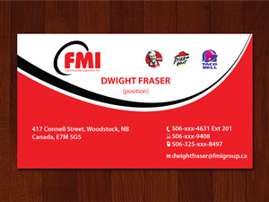 Business Card Design by firebird2011 for this project | Design: #541383