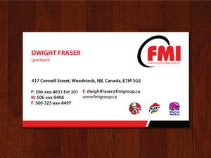 Business Card Design by firebird2011 for this project | Design: #542795