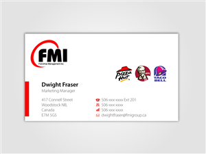 Business Card Design by Nila