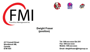 Business Card Design by Maro for this project | Design: #542520