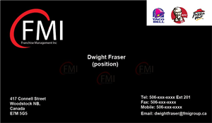 Business Card Design by Maro for this project | Design: #542523