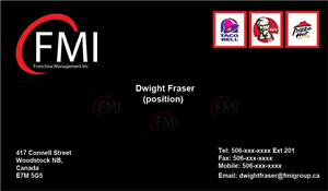 Business Card Design by Maro for this project | Design: #542524