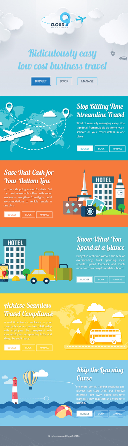 Email Marketing Design by zohaibikram26 for cloud9 Booking Pty Ltd | Design #13239460