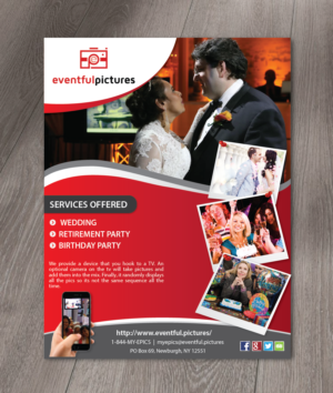 Advertisement Design by alex989 for Eventful Pictures | Design: #12869357