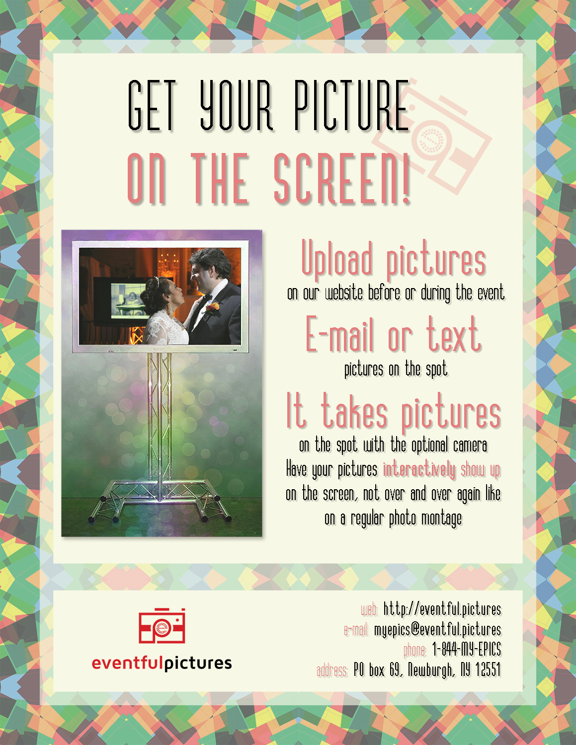 Advertisement Design by horia.ene for Eventful Pictures | Design #12811975