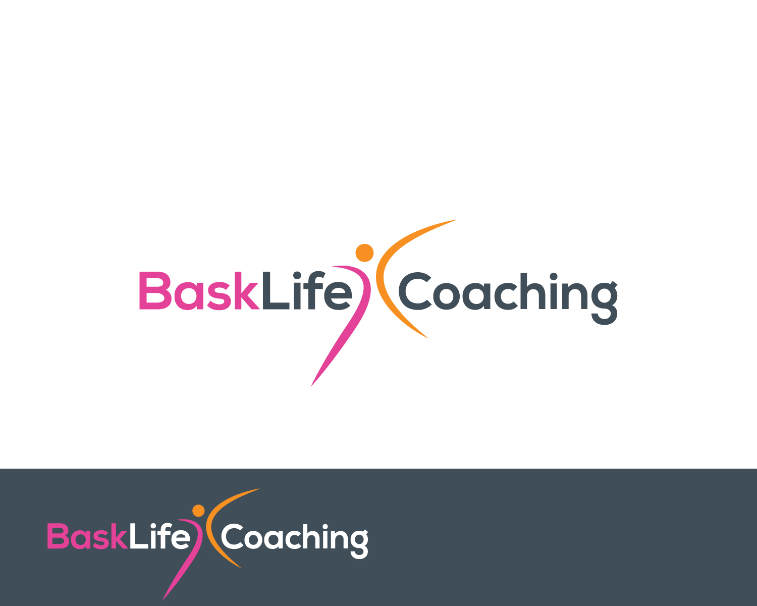 Logo Design by Atec for Bask Life Coaching | Design #12787669