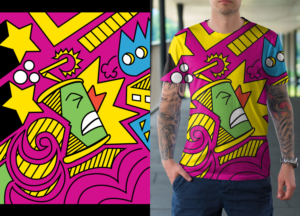 T-shirt Design by Impressive Sol