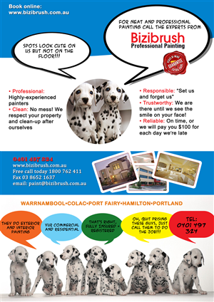 Flyer Improve For Painting Company | Diseño de Flyer por Adylhere
