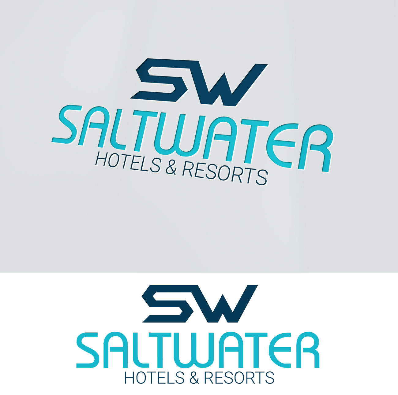 Logo Design by Impressive Sol for Saltwater Hotels and Resorts | Design #12785831