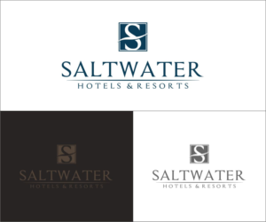 Logo Design by SM Graphics for Saltwater Hotels and Resorts | Design: #12796152