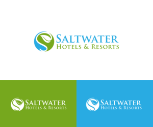 Logo Design by abeanul27 for Saltwater Hotels and Resorts | Design: #12782443