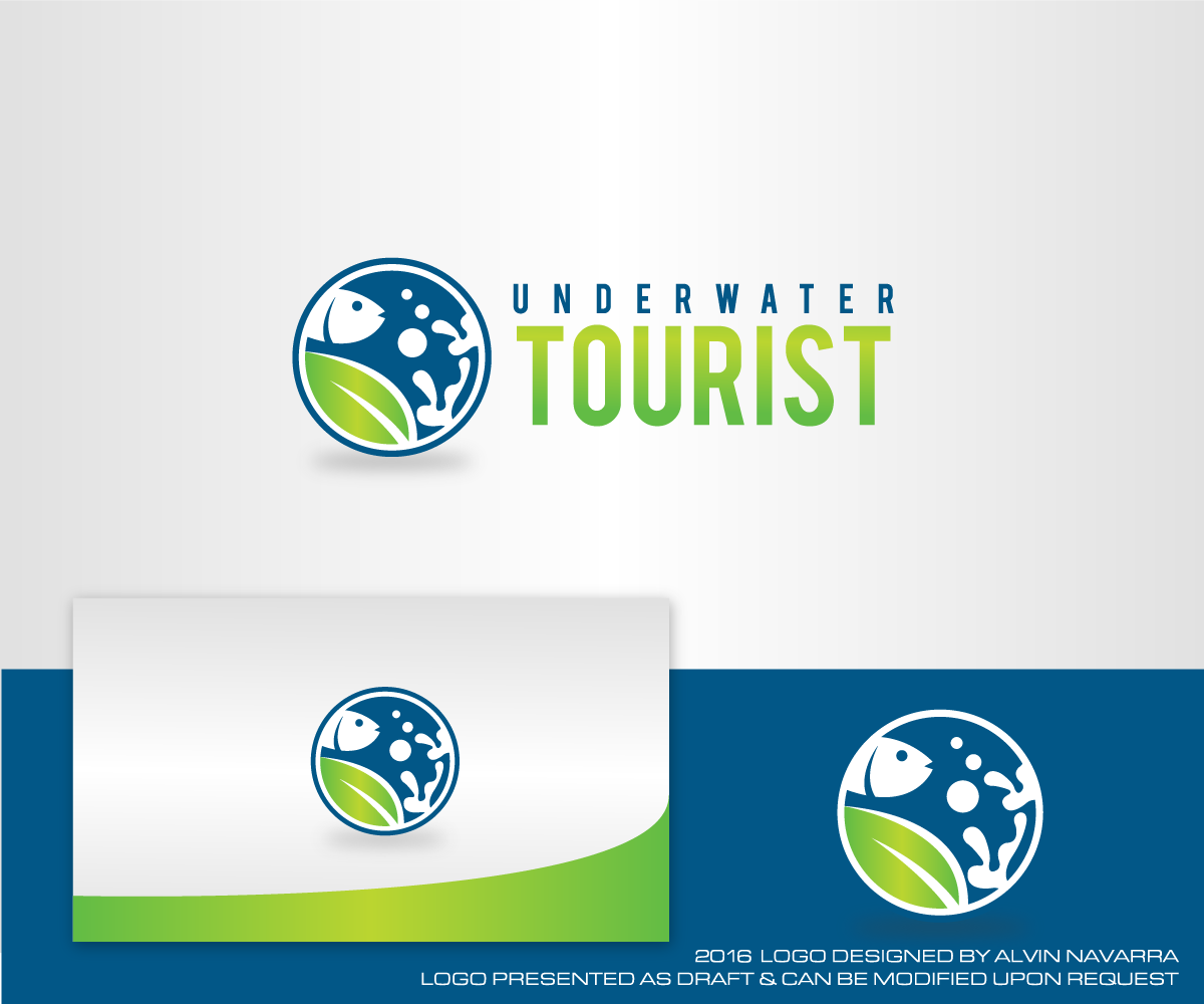 Logo Design by alvinnavarra for Underwater Tourist  | Design #12995723