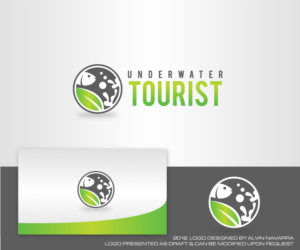 Logo Design by alvinnavarra for Underwater Tourist  | Design: #12995726