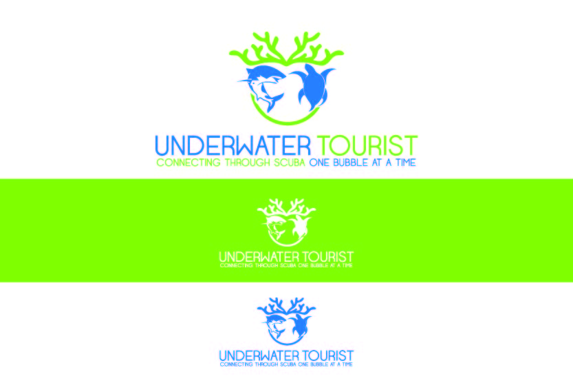 Logo Design by abstraxt for Underwater Tourist  | Design #12941496
