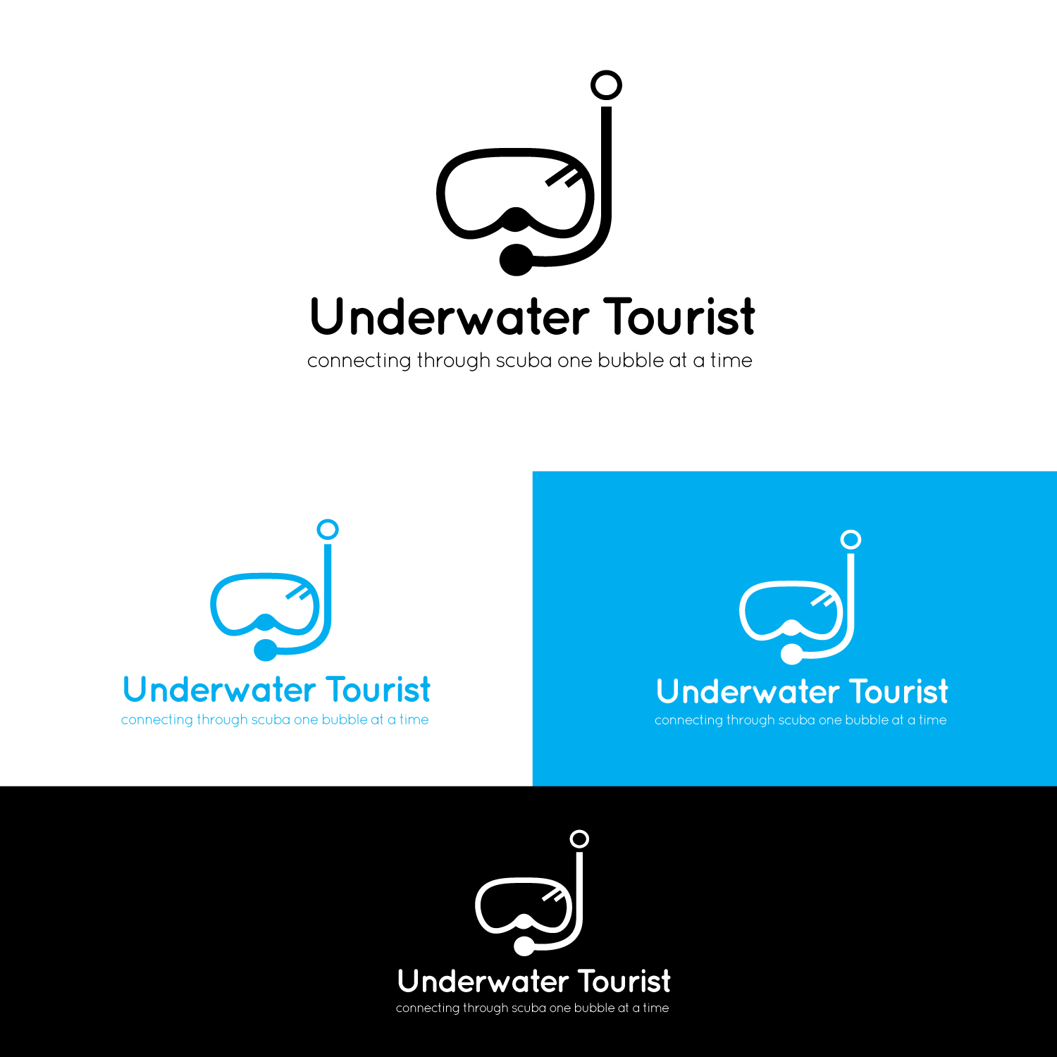 Logo Design by Irish22D for Underwater Tourist  | Design #12951439