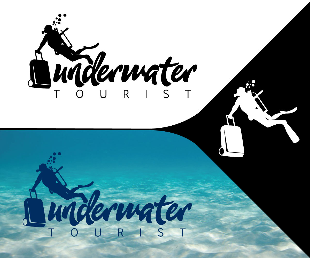 Logo Design by mondal22.ayan for Underwater Tourist  | Design #12953144