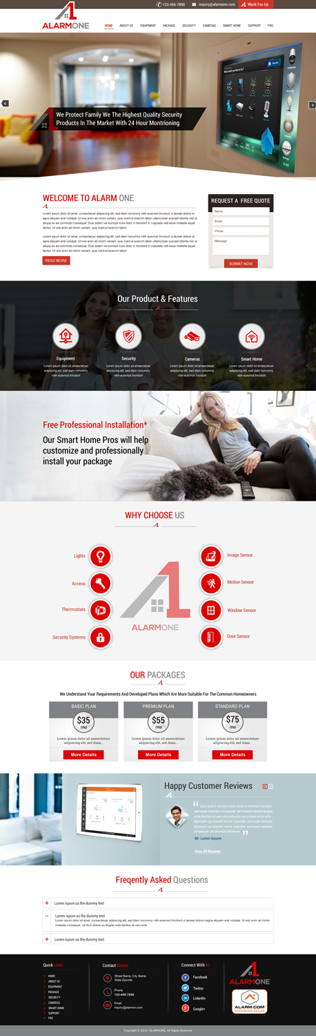 Diseño Web por harmi_199 para este proyecto | Diseño #12825493