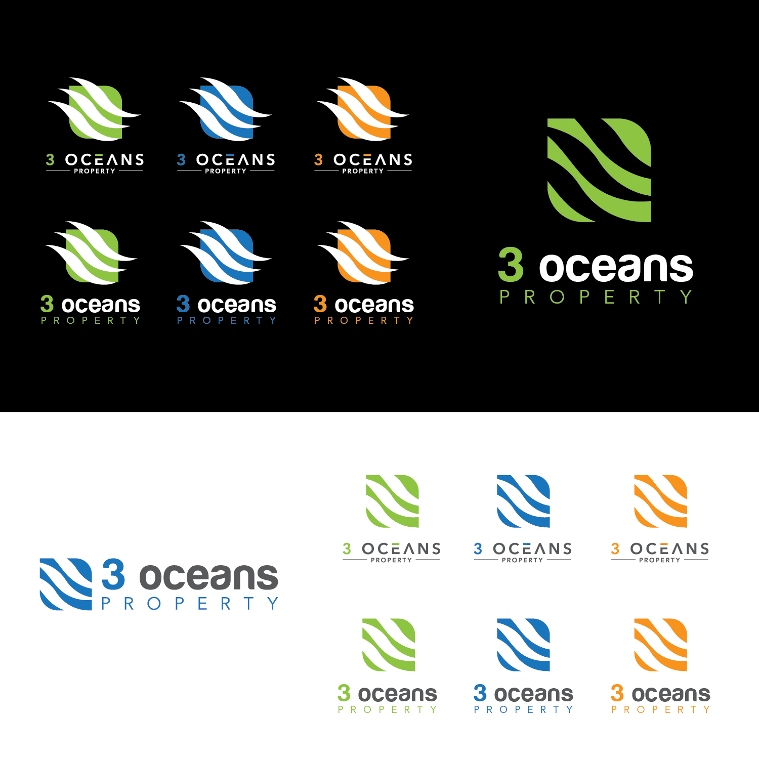 Logo Design by handxtended2u for 3 oceans property | Design #13167524