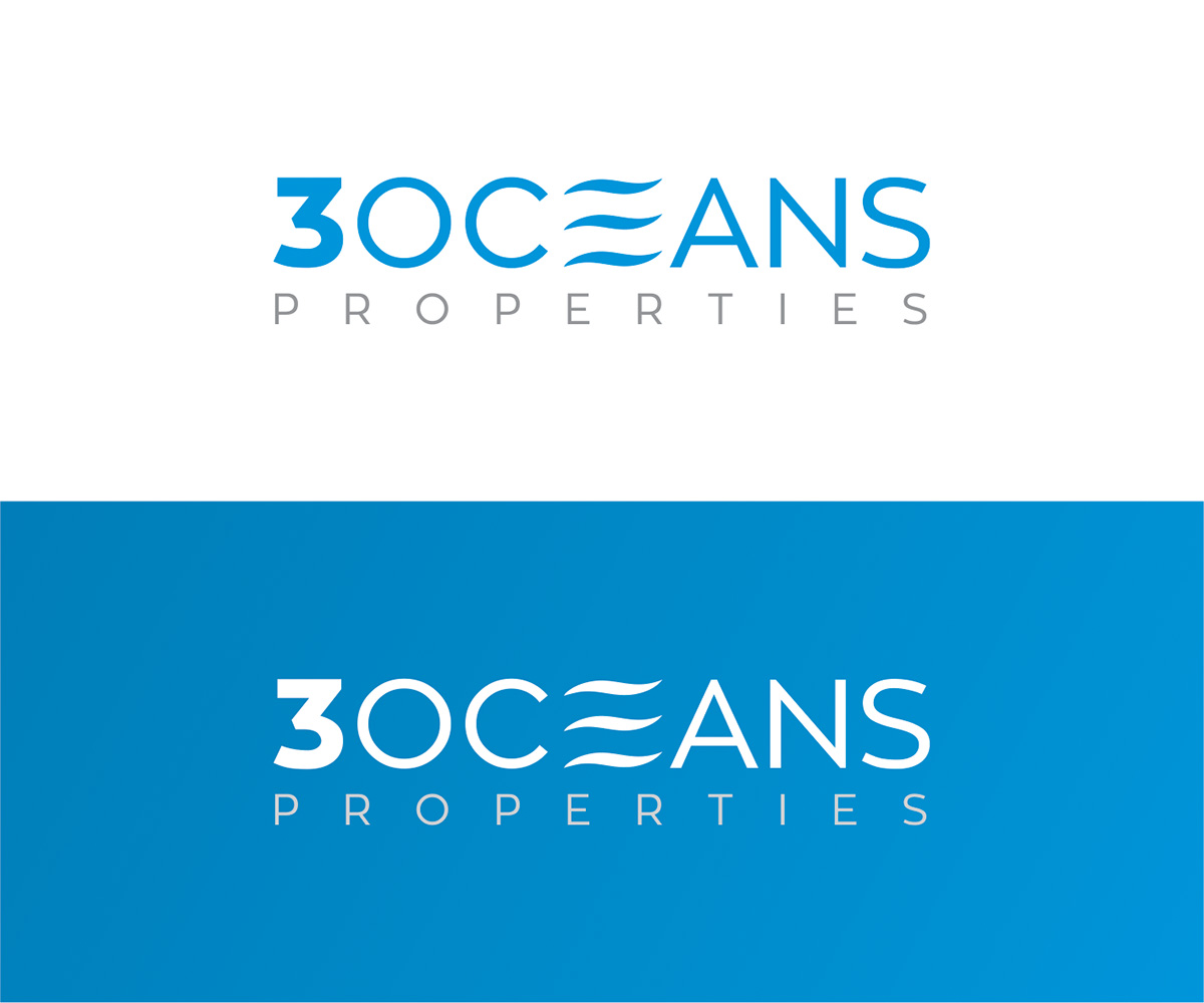 Logo Design by Zeljko B. for 3 oceans property | Design #12805933