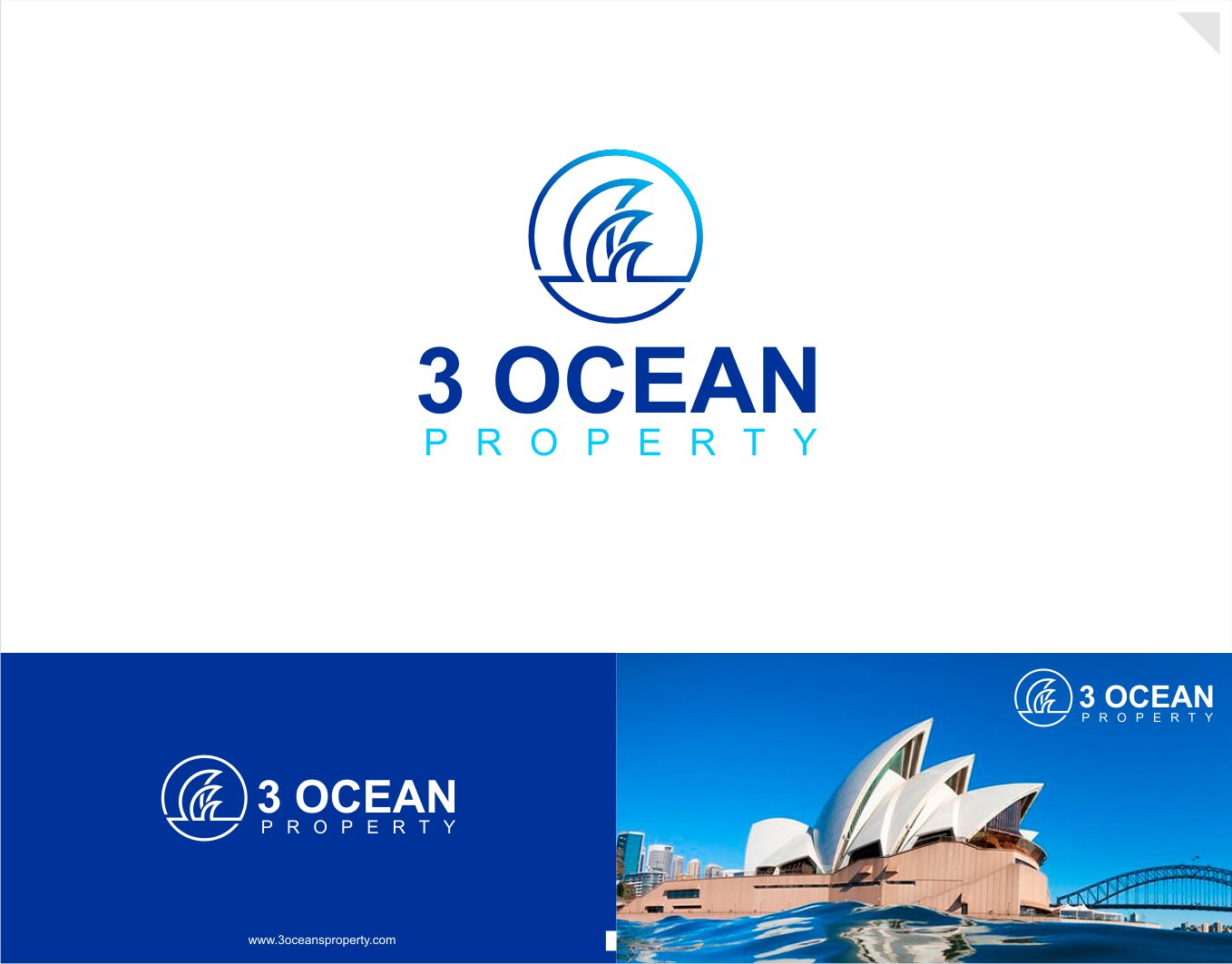 Logo-Design von momo57 für 3 oceans property | Design #12854003