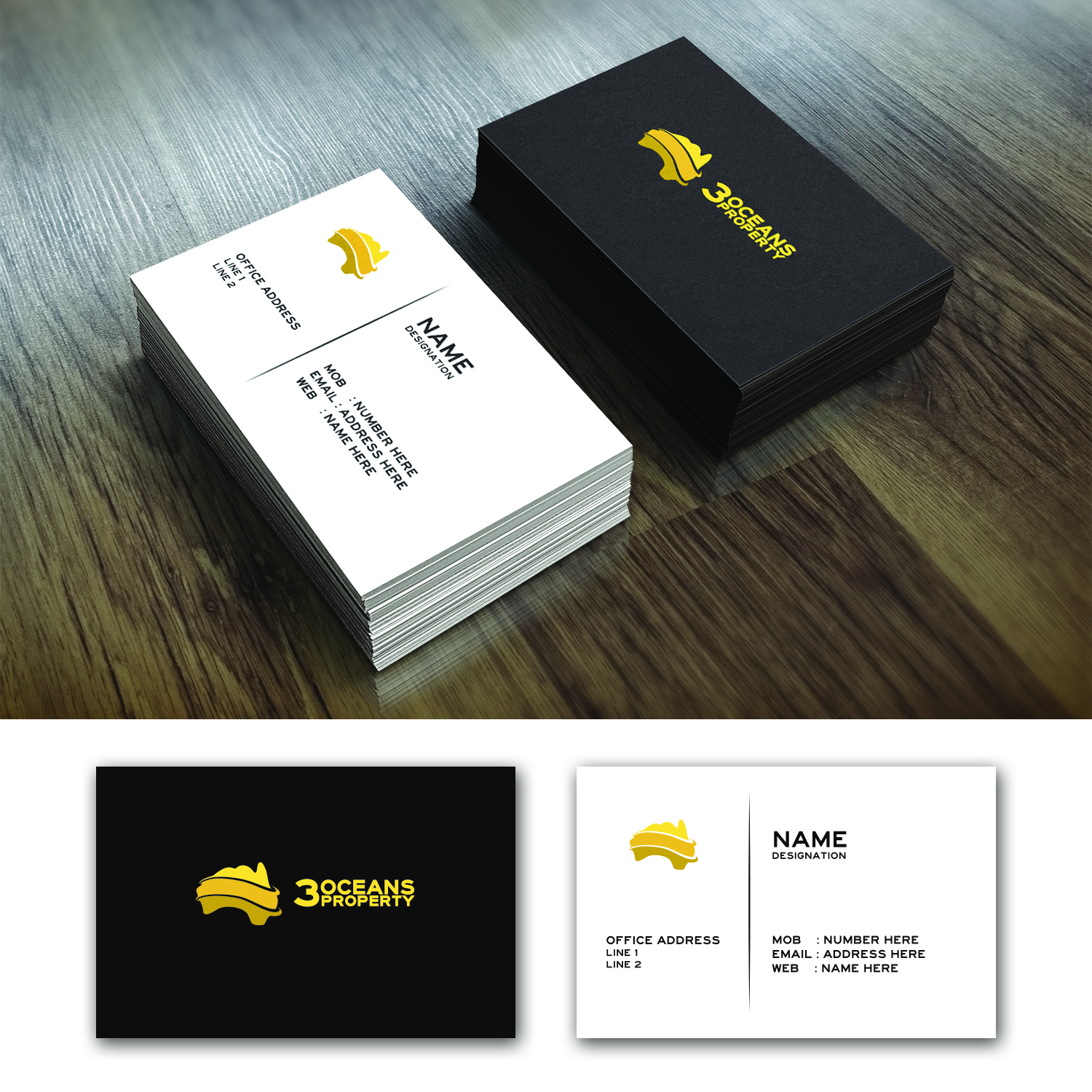 Design de Logo par Aesthetik02 pour 3 oceans property | Design #13483251