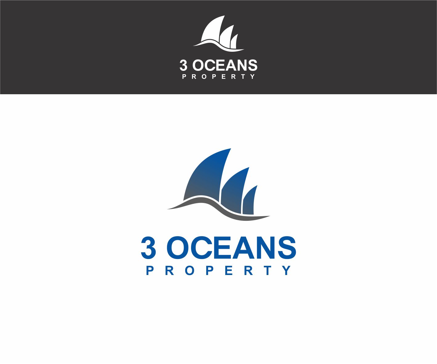 Logo Design by yudishcore for 3 oceans property | Design #13024877