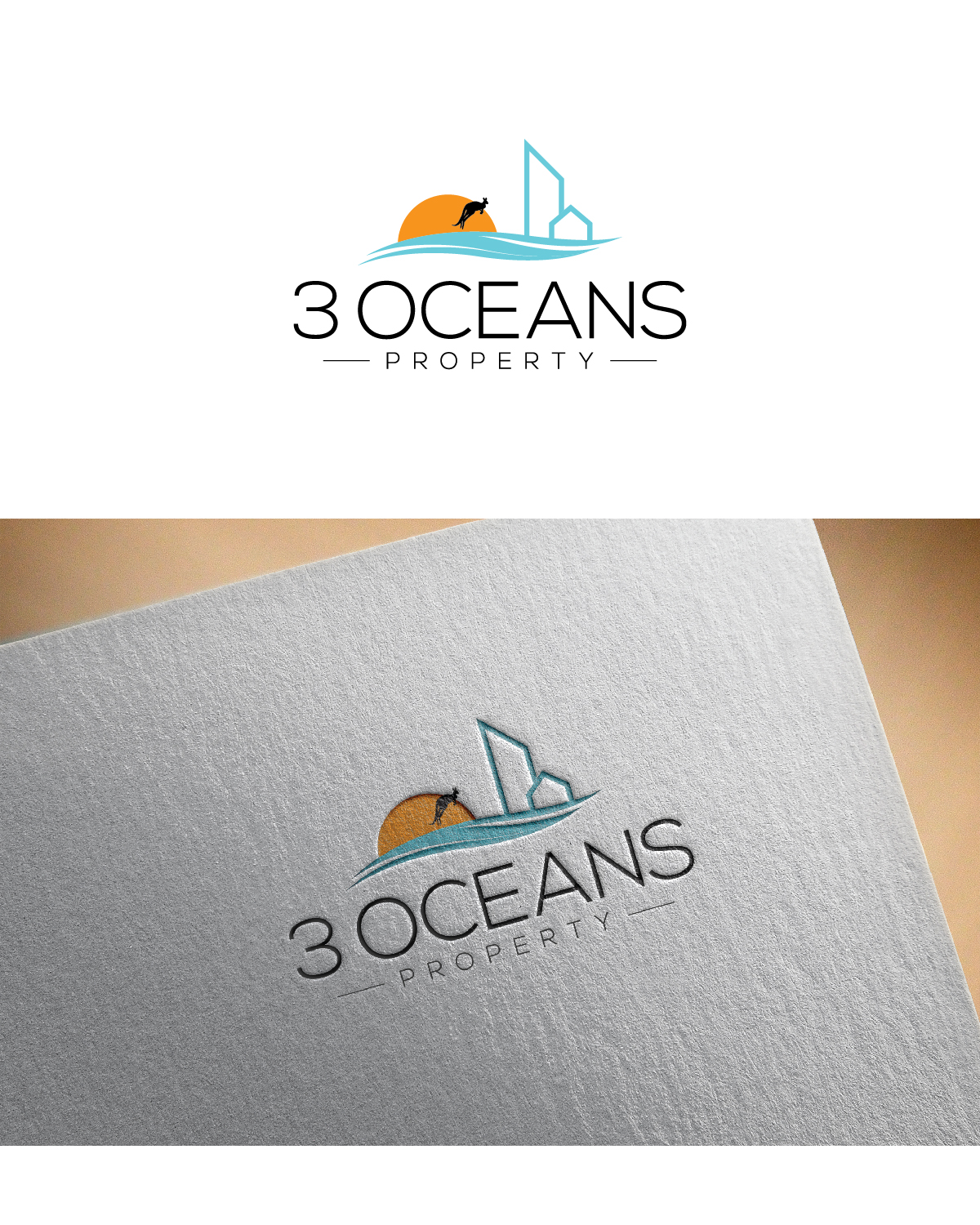 Design de Logo par dzine studios pour 3 oceans property | Design #12840317