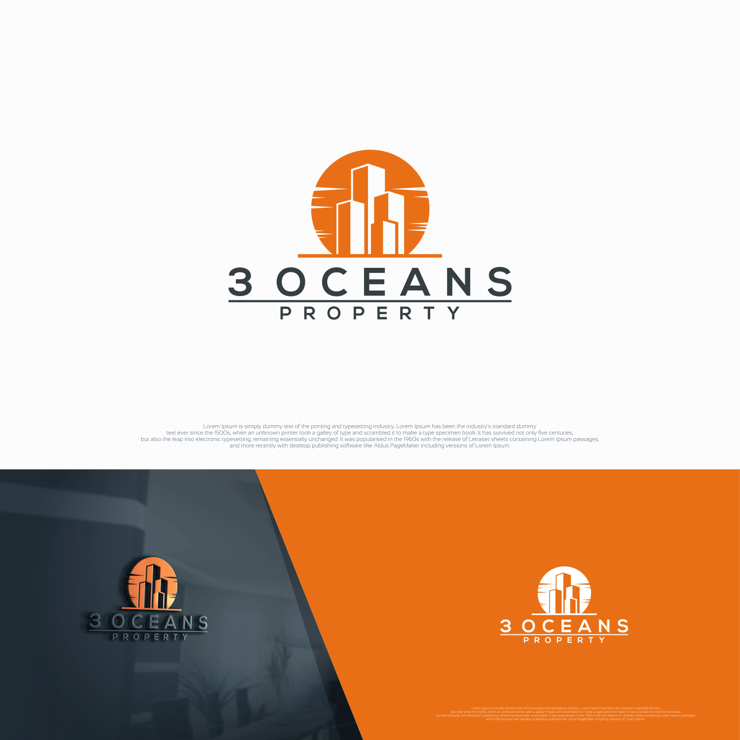 Logo Design by jenggot_merah_ for 3 oceans property | Design #13093910
