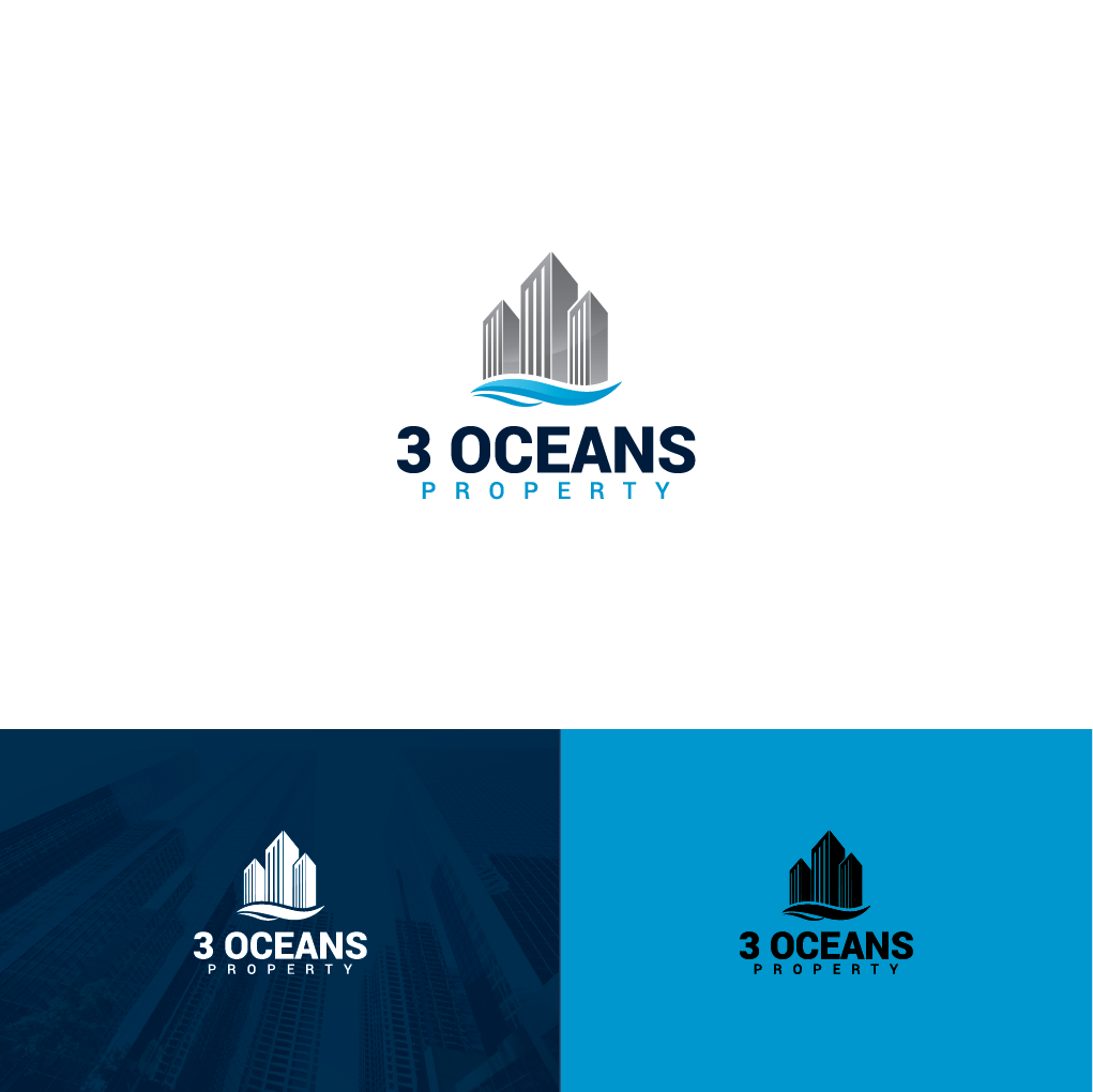 Logo Design by FarzanArt for 3 oceans property | Design #13091565