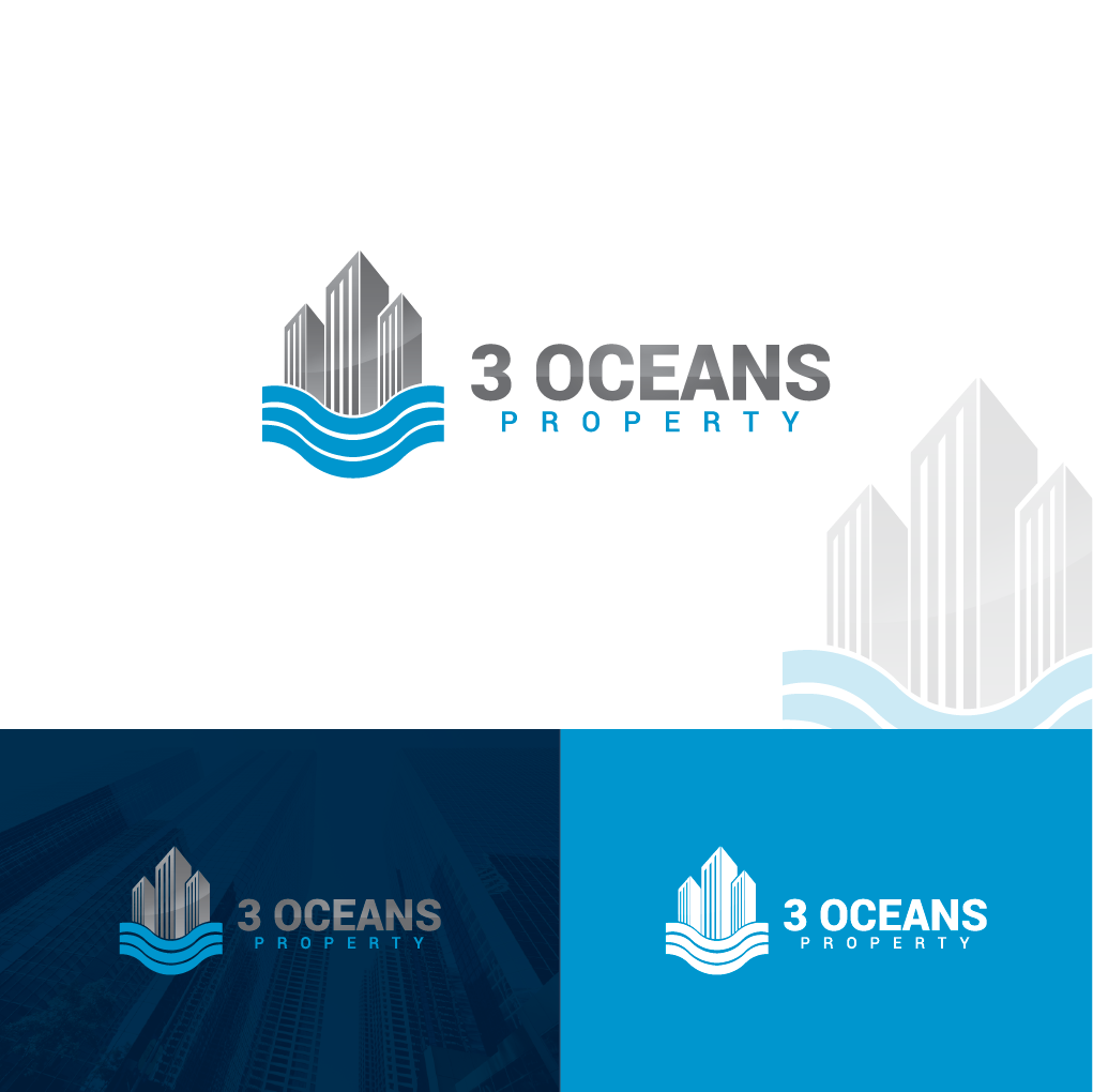 Logo Design by FarzanArt for 3 oceans property | Design #13099357