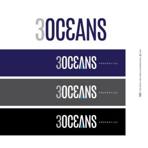 Logo Design by Amal Ma'ani for 3 oceans property | Design: #12809170
