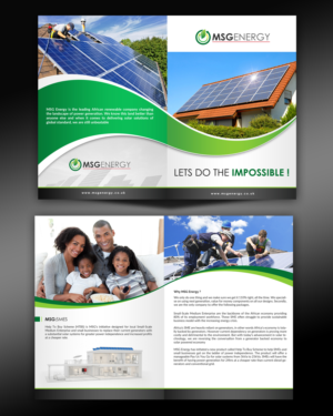 We need a Glass-Shattering Brochure  | Diseño de Brochure por innovative earth