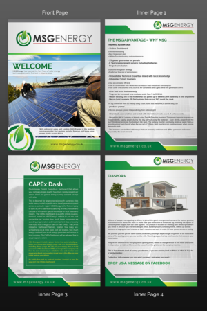 We need a Glass-Shattering Brochure  | Diseño de Brochure por SAI DESIGNS