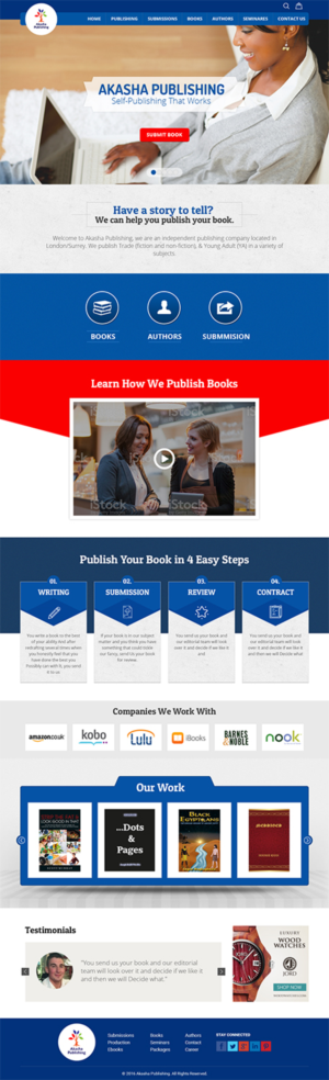 Akasha Publishing | Web-Design von RupalTechno