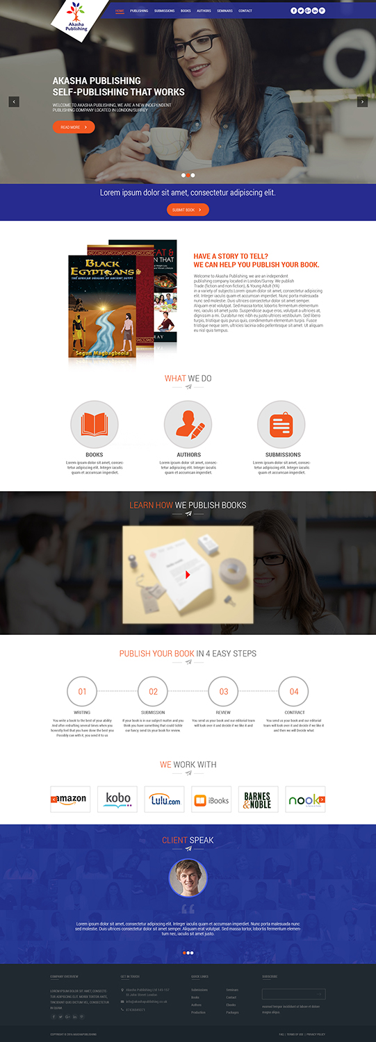 Diseño Web por Abhinav Katiyar para este proyecto | Diseño #13095508