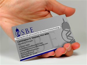 Asset Mgmt Firm Business Card Design Project | Design de Carte de Visite par Marvel Medias