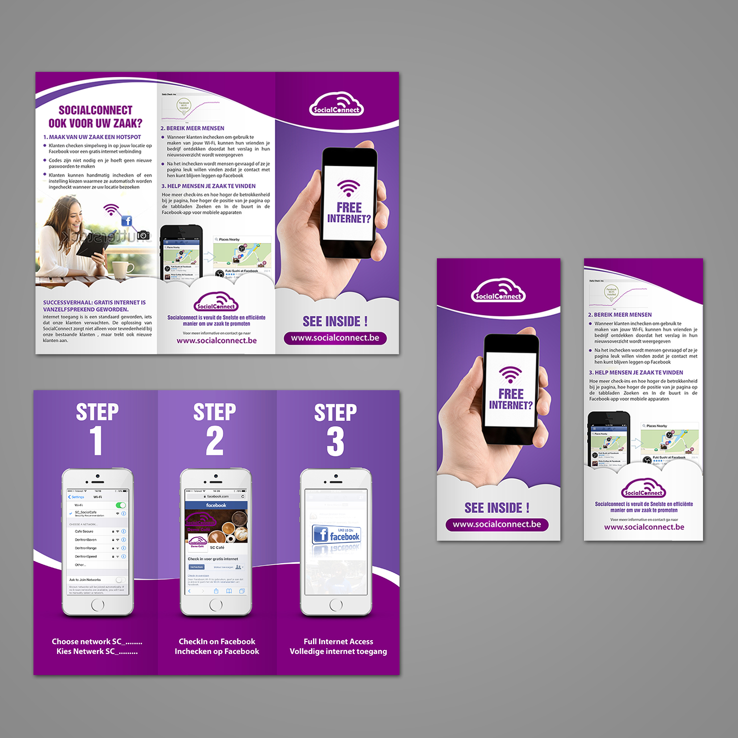 Flyer Design by aspiremedia for Deritron bvba | Design #12798258