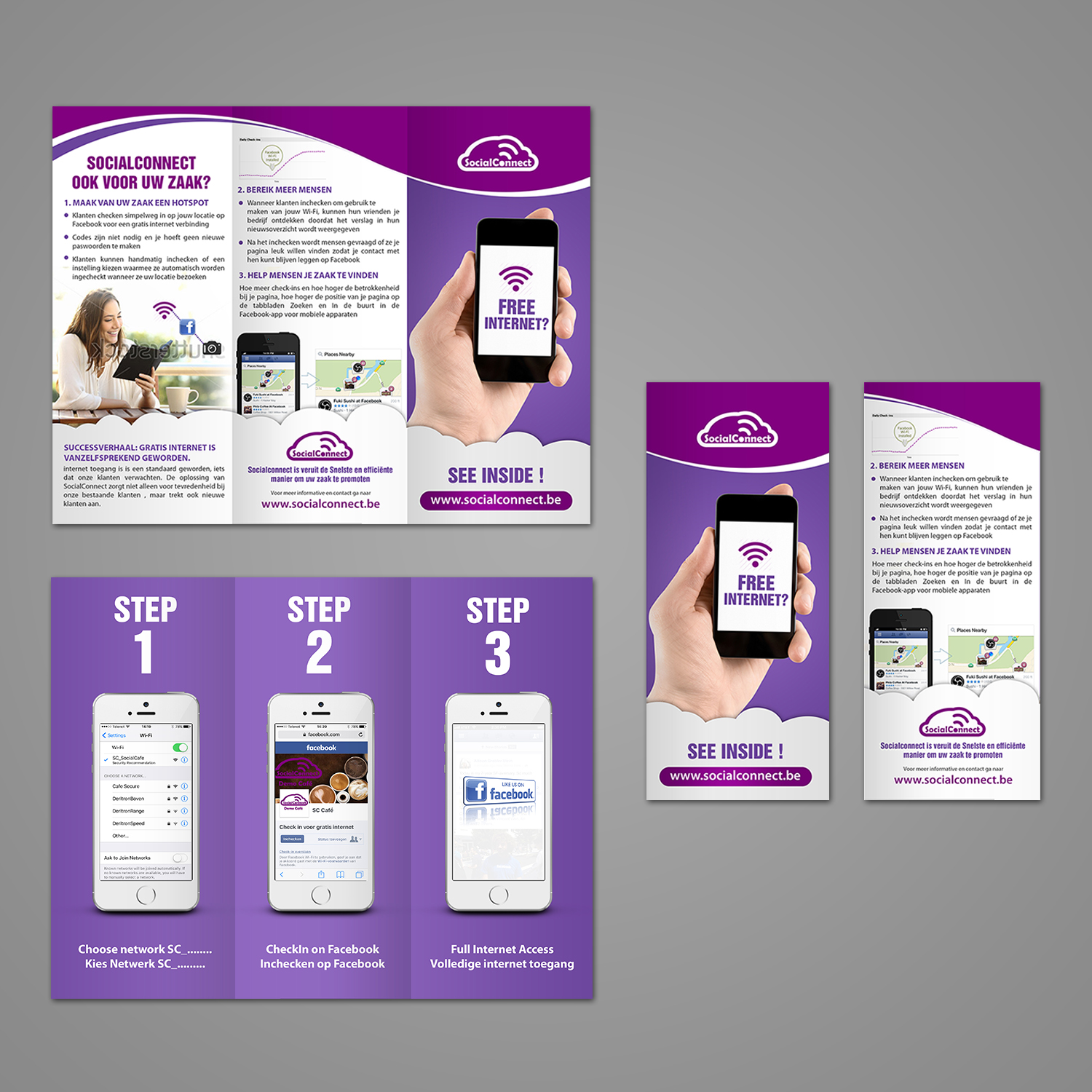 Flyer Design by aspiremedia for Deritron bvba | Design #12798259