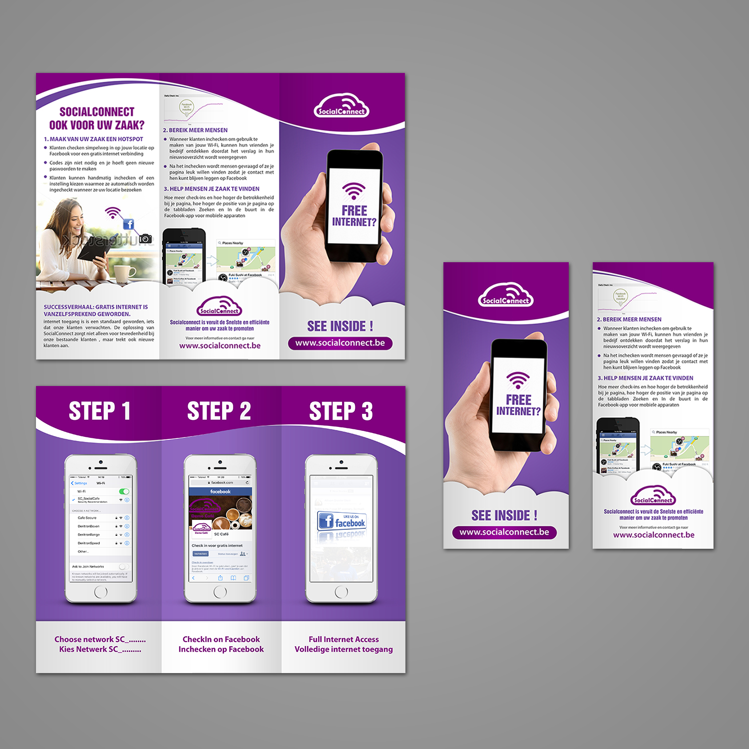 Flyer Design by aspiremedia for Deritron bvba | Design #12801649