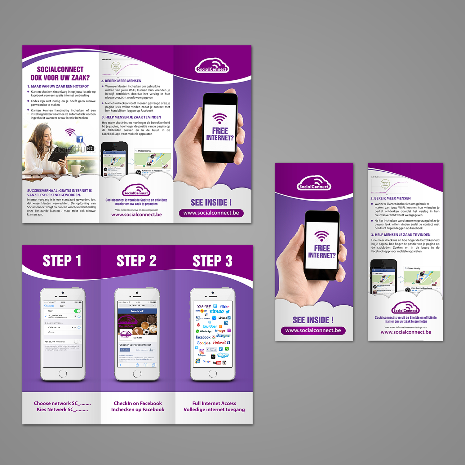 Flyer Design by aspiremedia for Deritron bvba | Design #12807381