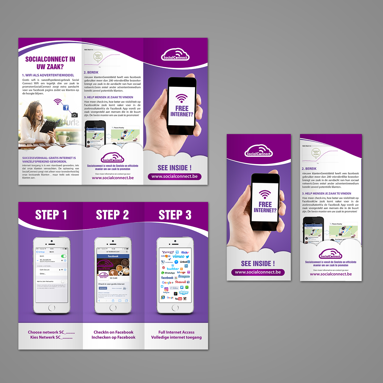 Flyer Design by aspiremedia for Deritron bvba | Design #12808507