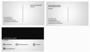 Business Card Design by junaid ahmad for this project | Design: #2469501