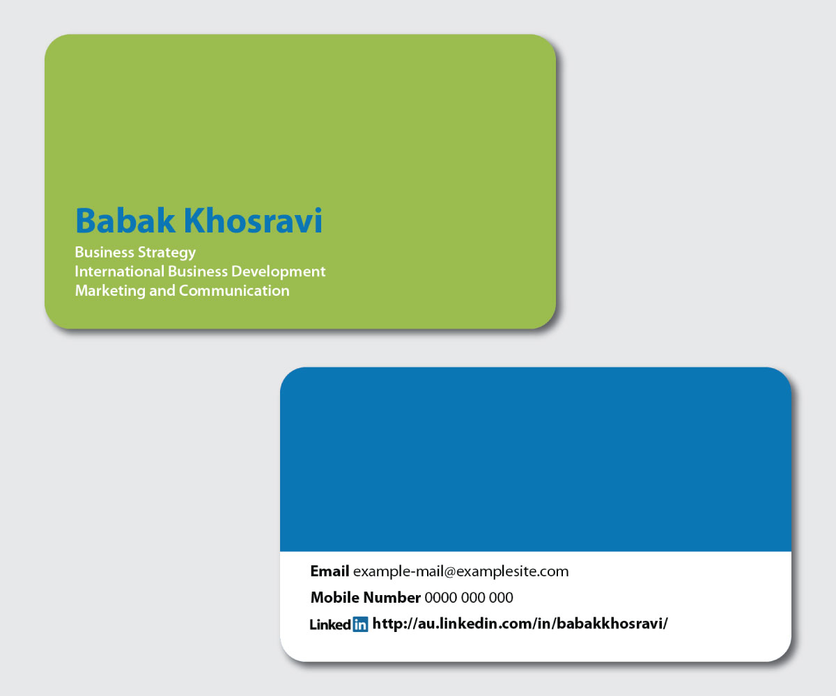 Diseño de Tarjeta de Presentación por dxp para este proyecto | Diseño #2466531