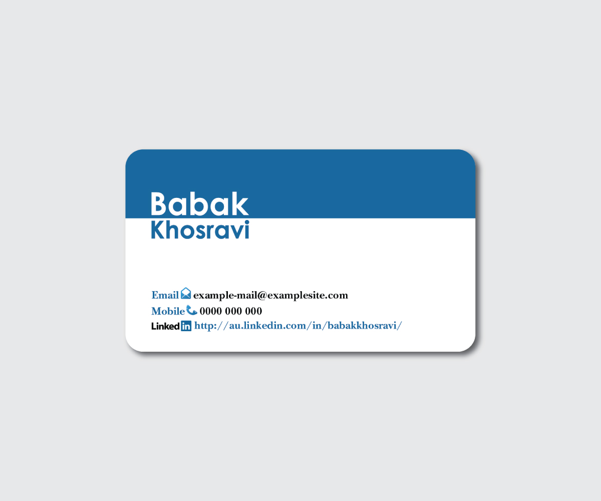 Business Card Design by dxp for this project | Design #2466539