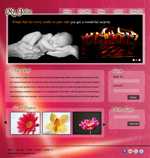 Web Design by pb for this project | Design: #522138